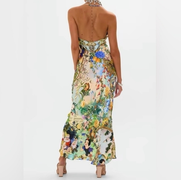 Gorgeous Silk Beaded Dress - Picture 2 of 5